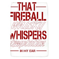 Fireball Whiskey Shirt Solid Letters 2016 Removable Flap Cover (s)