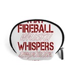 Fireball Whiskey Shirt Solid Letters 2016 Accessory Pouch (Small) Front