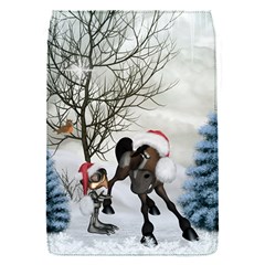 Christmas, Cute Bird With Horse Removable Flap Cover (s) by FantasyWorld7