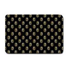 Venetian Mask Motif Pattern 1 Small Doormat 