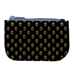 Venetian Mask Motif Pattern 1 Large Coin Purse by dflcprintsclothing