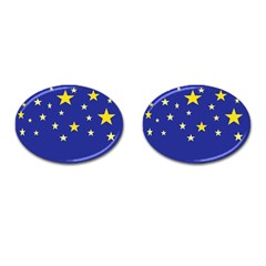 Digitalstars Cufflinks (oval) by lwdstudio