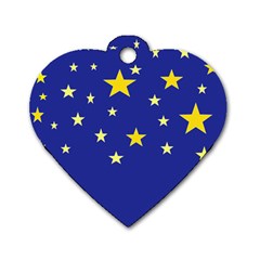 Digitalstars Dog Tag Heart (one Side) by lwdstudio