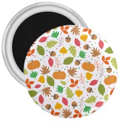 Thanksgiving Pattern 3  Magnets by Valentinaart