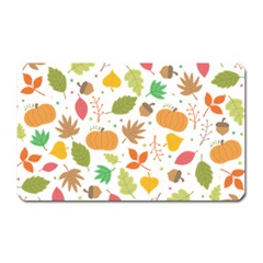 Thanksgiving Pattern Magnet (rectangular) by Valentinaart