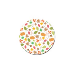 Thanksgiving Pattern Golf Ball Marker by Valentinaart