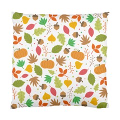 Thanksgiving Pattern Standard Cushion Case (two Sides) by Valentinaart