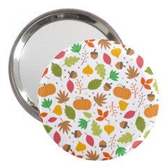 Thanksgiving Pattern 3  Handbag Mirrors by Valentinaart