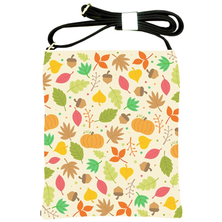 Thanksgiving pattern Shoulder Sling Bag