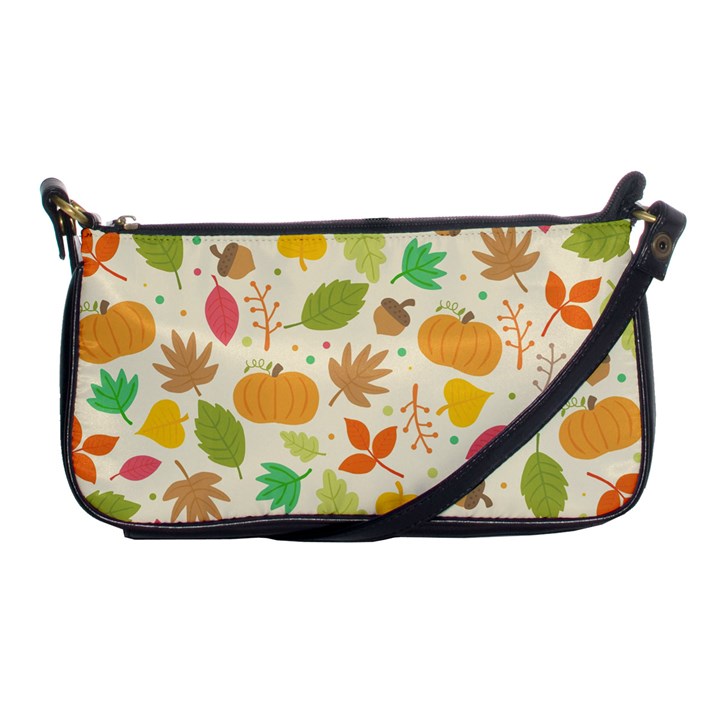 Thanksgiving pattern Shoulder Clutch Bag