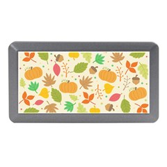 Thanksgiving Pattern Memory Card Reader (mini) by Valentinaart