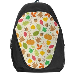 Thanksgiving Pattern Backpack Bag by Valentinaart