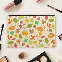 Thanksgiving Pattern Cosmetic Bag (large) by Valentinaart