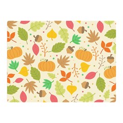 Thanksgiving Pattern Double Sided Flano Blanket (mini)  by Valentinaart