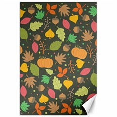 Thanksgiving pattern Canvas 20  x 30 