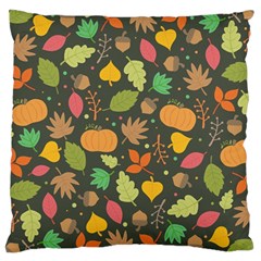 Thanksgiving pattern Large Cushion Case (One Side)