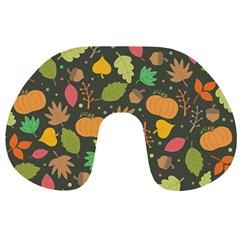 Thanksgiving pattern Travel Neck Pillows