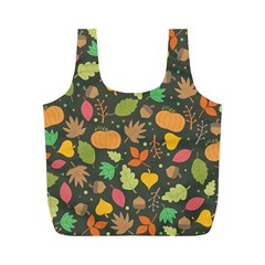 Thanksgiving Pattern Full Print Recycle Bag (m) by Valentinaart