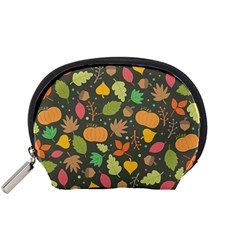 Thanksgiving Pattern Accessory Pouch (small) by Valentinaart