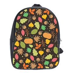 Thanksgiving Pattern School Bag (large) by Valentinaart