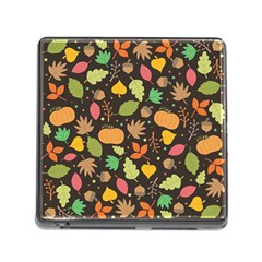 Thanksgiving Pattern Memory Card Reader (square 5 Slot) by Valentinaart