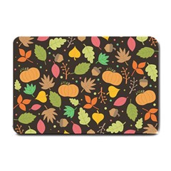 Thanksgiving Pattern Small Doormat  by Valentinaart