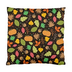 Thanksgiving Pattern Standard Cushion Case (two Sides) by Valentinaart