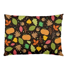 Thanksgiving Pattern Pillow Case (two Sides) by Valentinaart