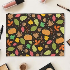 Thanksgiving Pattern Cosmetic Bag (xl) by Valentinaart