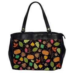 Thanksgiving Pattern Oversize Office Handbag by Valentinaart