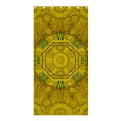 Sunshine Feathers And Fauna Ornate Shower Curtain 36  X 72  (stall)  by pepitasart