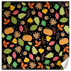 Thanksgiving Pattern Canvas 20  X 20  by Valentinaart