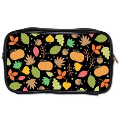 Thanksgiving Pattern Toiletries Bag (two Sides) by Valentinaart