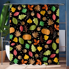 Thanksgiving Pattern Shower Curtain 60  X 72  (medium)  by Valentinaart