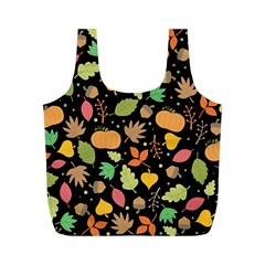 Thanksgiving Pattern Full Print Recycle Bag (m) by Valentinaart