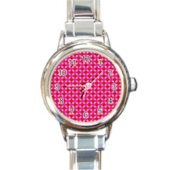 New Stuff-3 Round Italian Charm Watch by ArtworkByPatrick