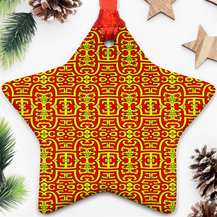 New Stuff-4 Star Ornament (Two Sides)