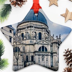 Santa Maria Della Salute Church, Venice, Italy Ornament (star) by dflcprintsclothing