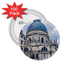 Santa Maria Della Salute Church, Venice, Italy 2 25  Buttons (100 Pack)  by dflcprintsclothing