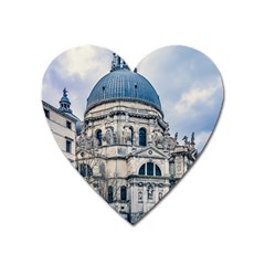 Santa Maria Della Salute Church, Venice, Italy Heart Magnet by dflcprintsclothing