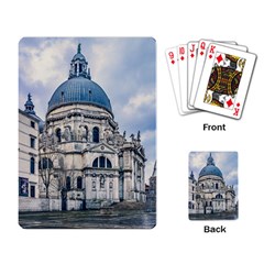 Santa Maria Della Salute Church, Venice, Italy Playing Cards Single Design by dflcprintsclothing