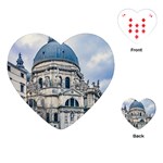 Santa Maria Della Salute Church, Venice, Italy Playing Cards (Heart) Front