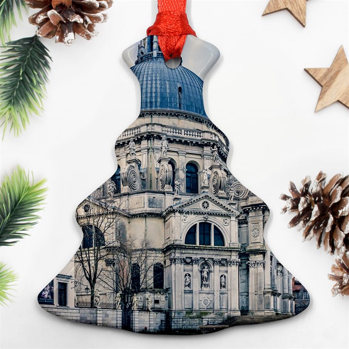 Santa Maria Della Salute Church, Venice, Italy Christmas Tree Ornament (Two Sides)