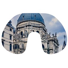 Santa Maria Della Salute Church, Venice, Italy Travel Neck Pillows by dflcprintsclothing