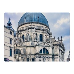 Santa Maria Della Salute Church, Venice, Italy Double Sided Flano Blanket (mini)  by dflcprintsclothing