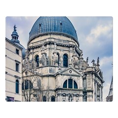 Santa Maria Della Salute Church, Venice, Italy Double Sided Flano Blanket (large)  by dflcprintsclothing