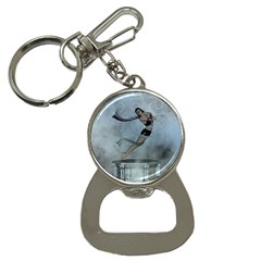 Wonderful  Fairy, Blue Colors Bottle Opener Key Chains by FantasyWorld7