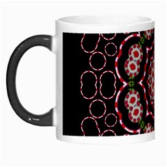 Fantasy Flowers Ornate And Polka Dots Landscape Morph Mugs by pepitasart