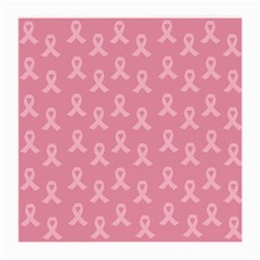 Pink Ribbon - Breast Cancer Awareness Month Medium Glasses Cloth by Valentinaart