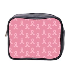 Pink Ribbon - Breast Cancer Awareness Month Mini Toiletries Bag (two Sides) by Valentinaart